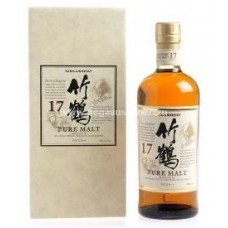 日本純麥威士忌 - 竹鶴17年 (有盒)